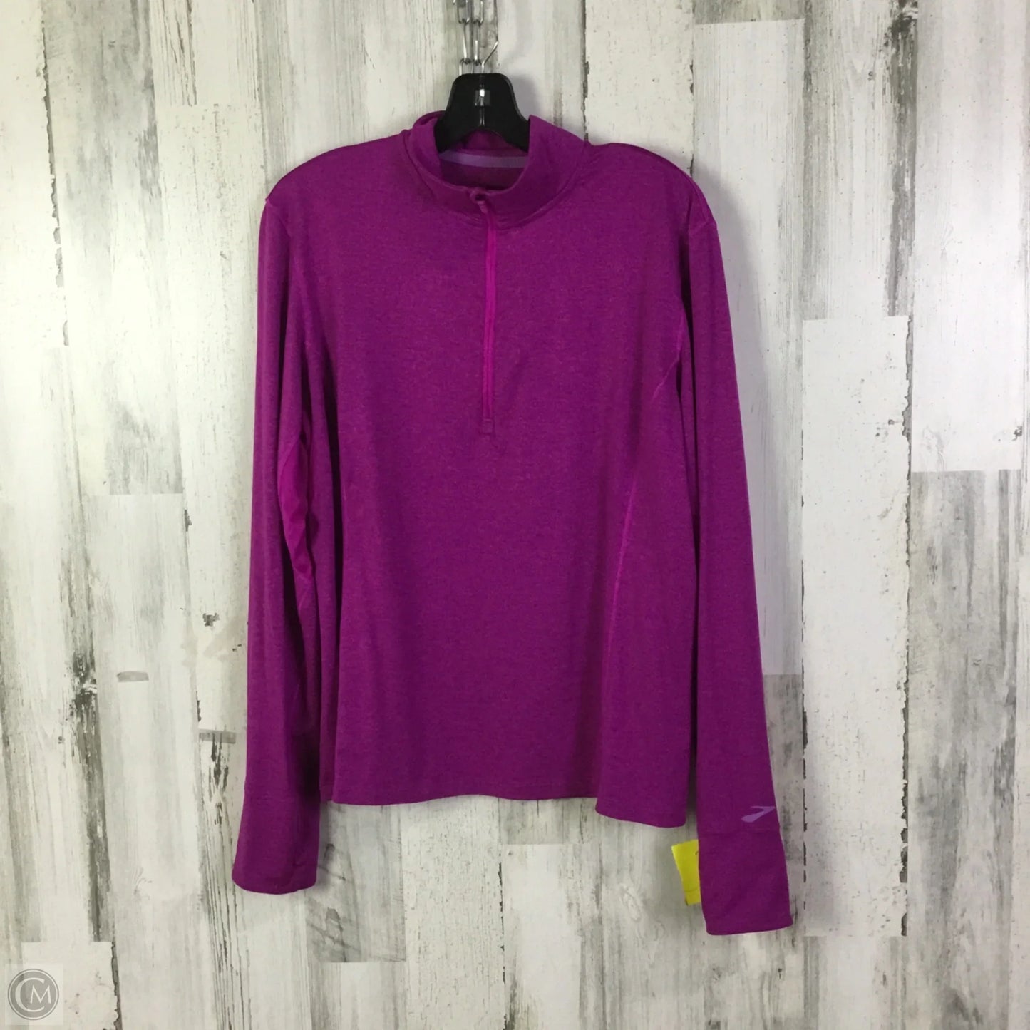 Athletic Sweatshirt Collar By Brooks In Purple, Size: Xxl