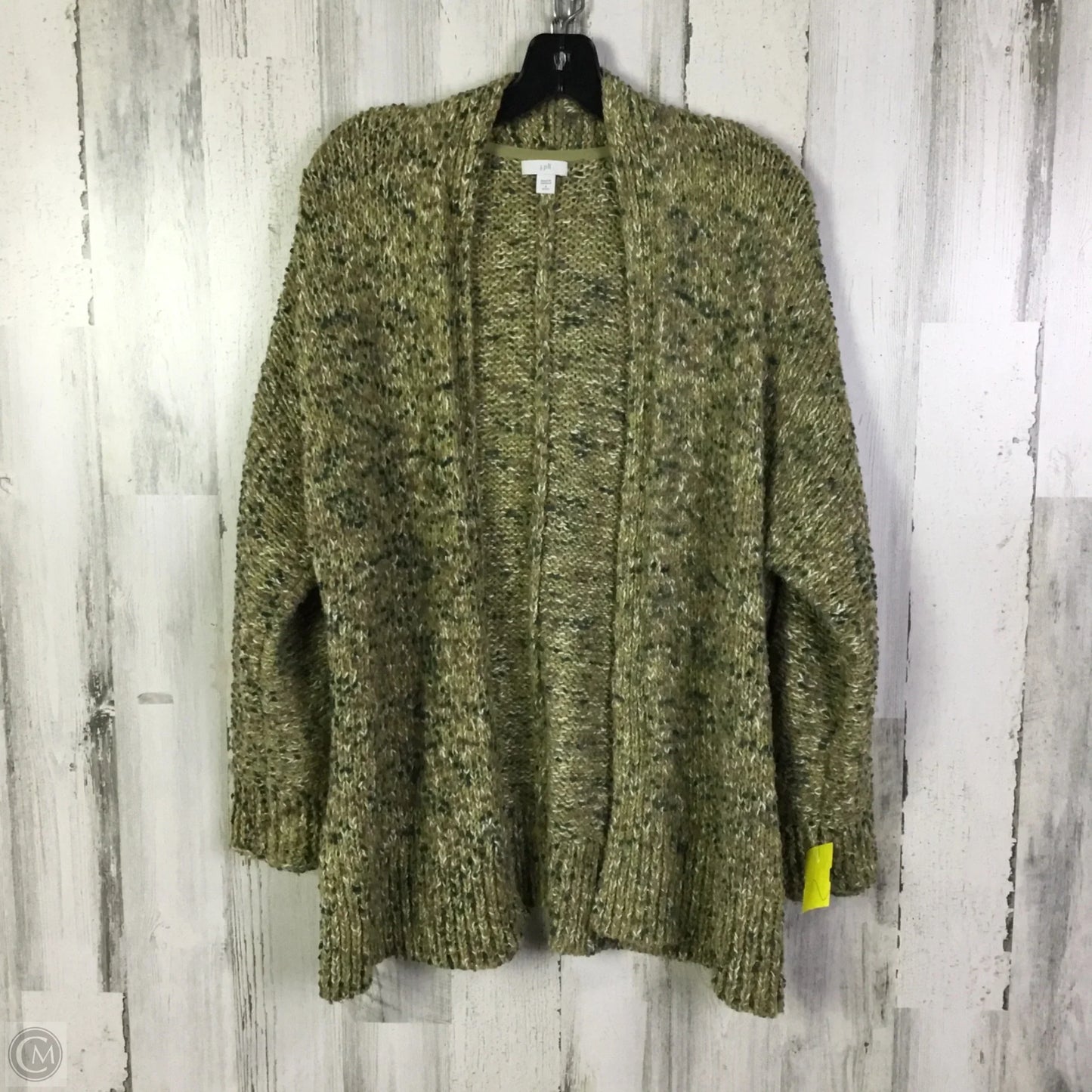 Sweater Cardigan By J. Jill In Multi-colored, Size: S