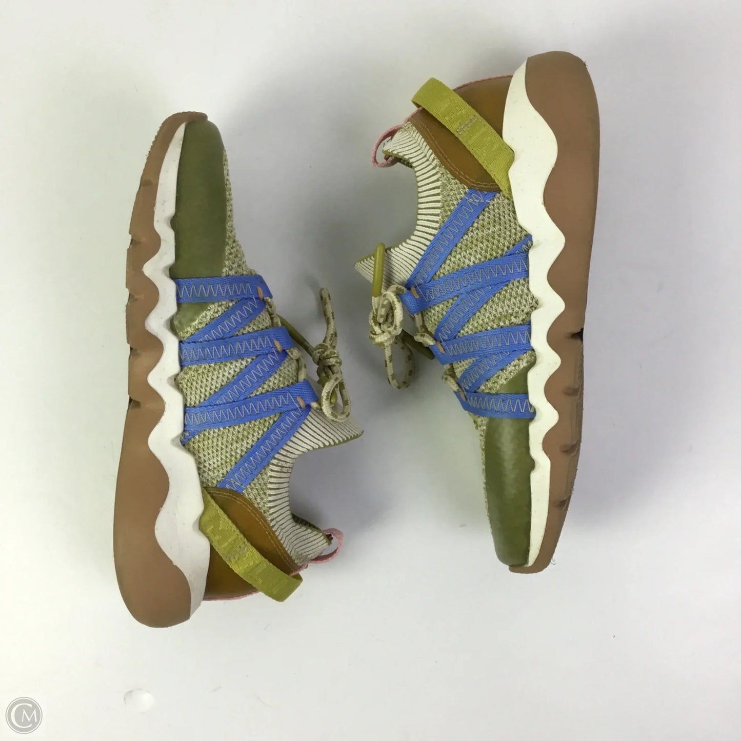 Shoes Athletic By Madewell In Green, Size: 8