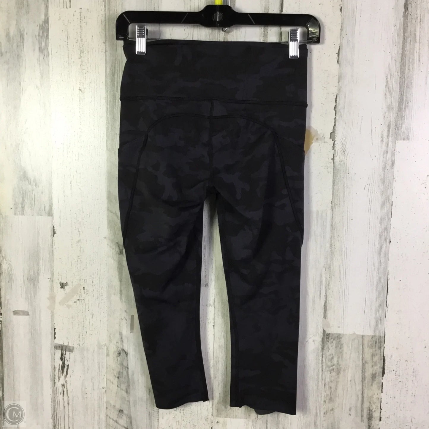 Athletic Capris By Lululemon In Grey, Size: 6