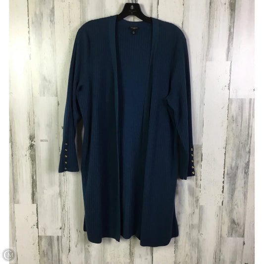 Cardigan By Talbots In Blue, Size: Xlp