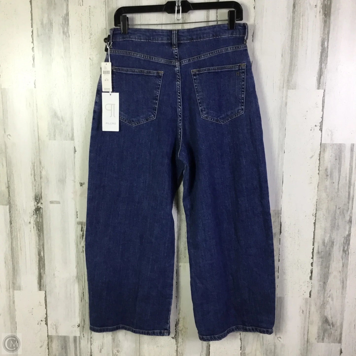 Jeans Straight By Pilcro In Blue Denim, Size: 6