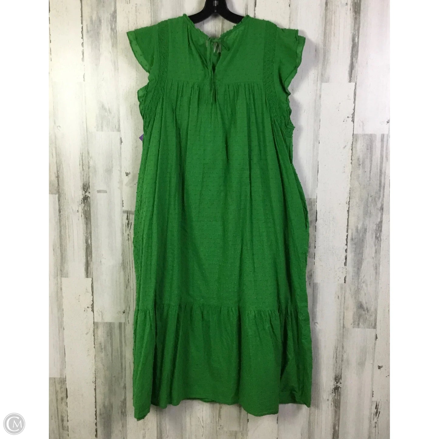 Dress Casual Maxi By Who What Wear In Green, Size: Xxl