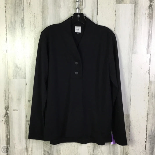 Top Long Sleeve By Cabi In Black, Size: S
