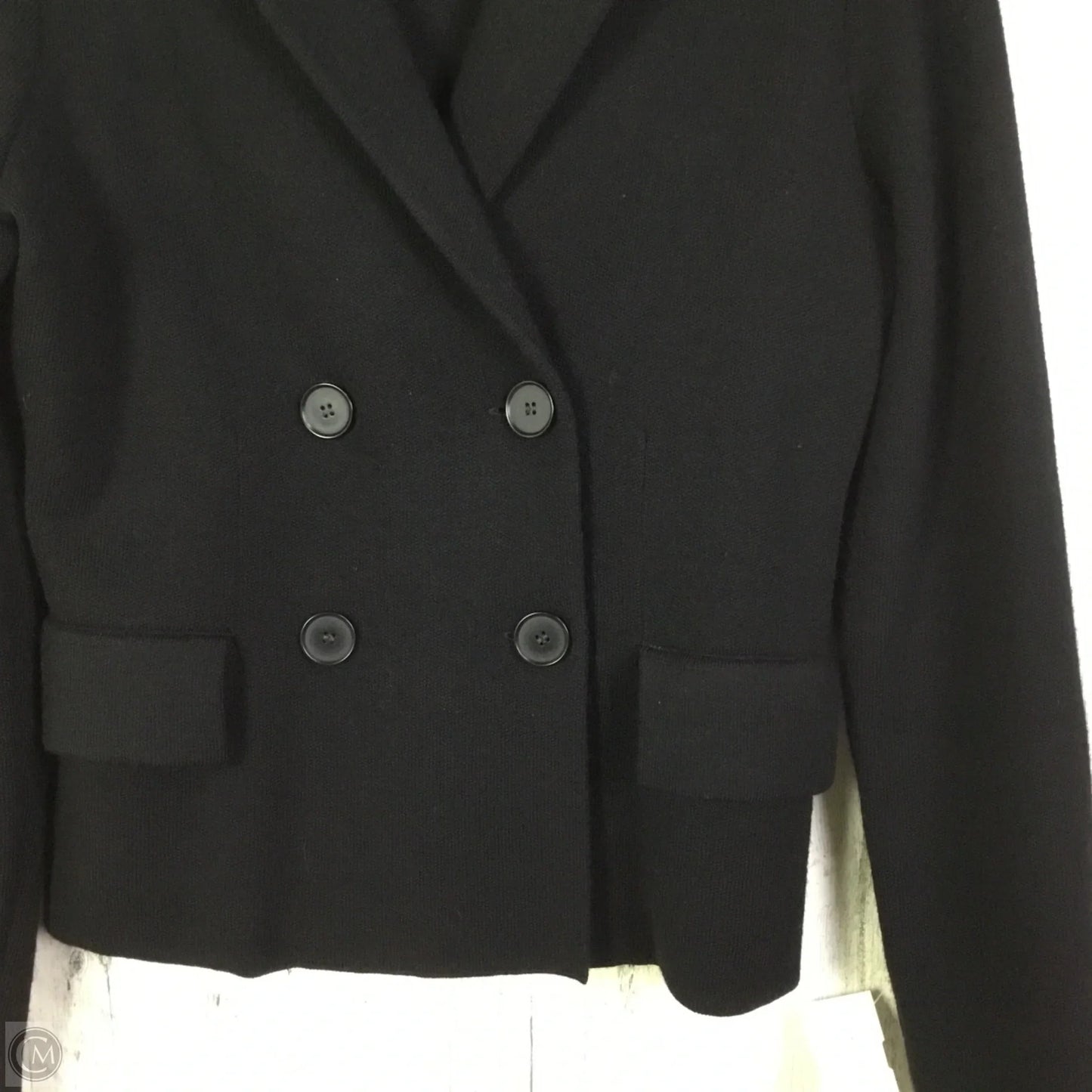 Sweater Cardigan By Ann Taylor In Black, Size: S