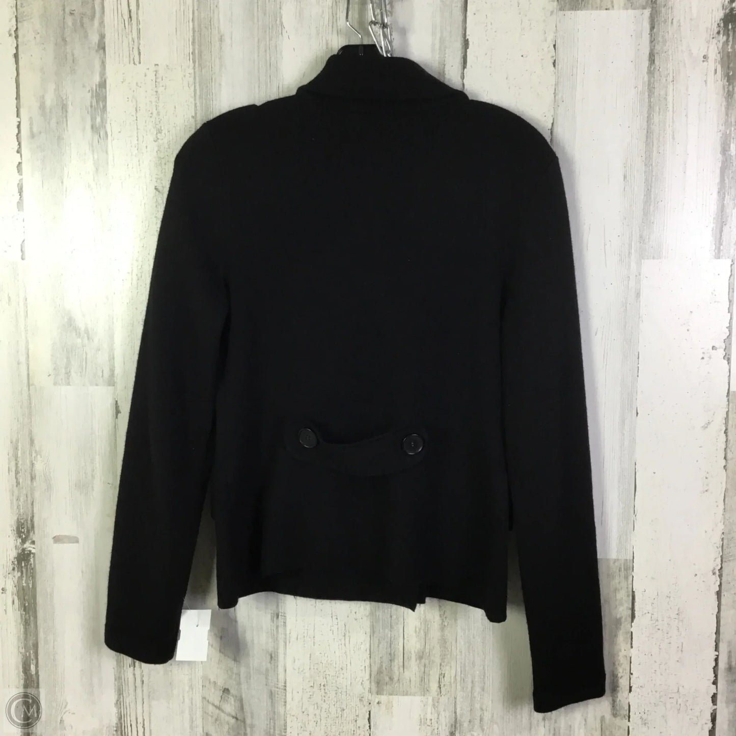 Sweater Cardigan By Ann Taylor In Black, Size: S