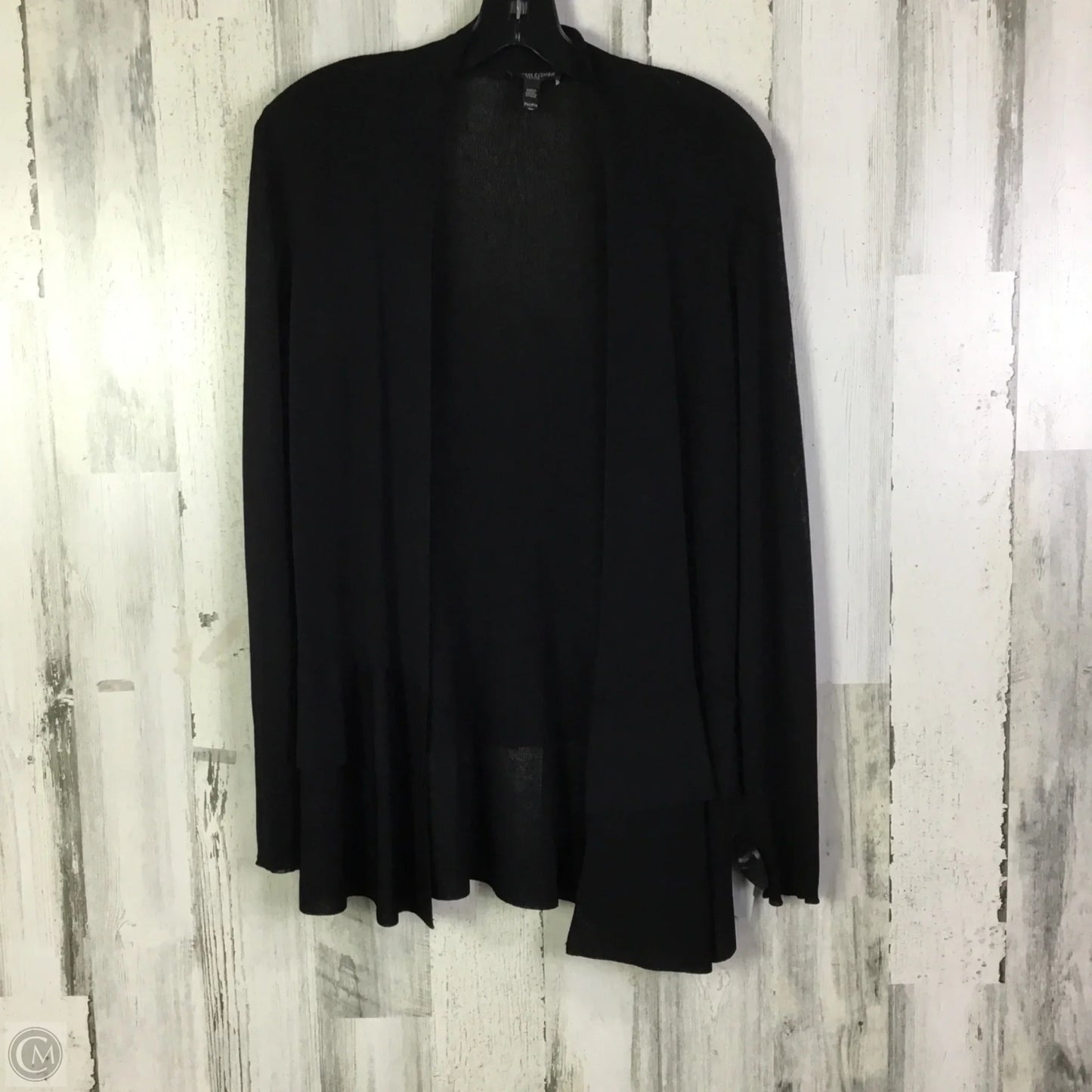 Cardigan By Eileen Fisher In Black, Size: Mp