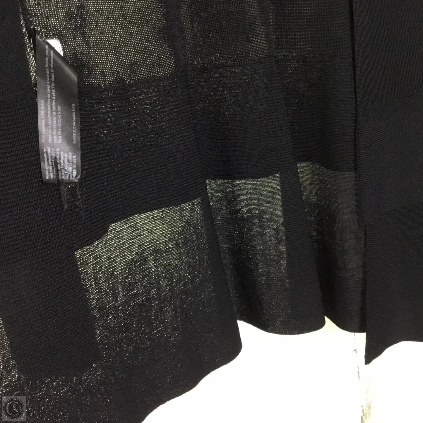 Cardigan By Eileen Fisher In Black, Size: Mp