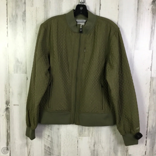 Jacket Puffer & Quilted By New Balance In Green, Size: Xl