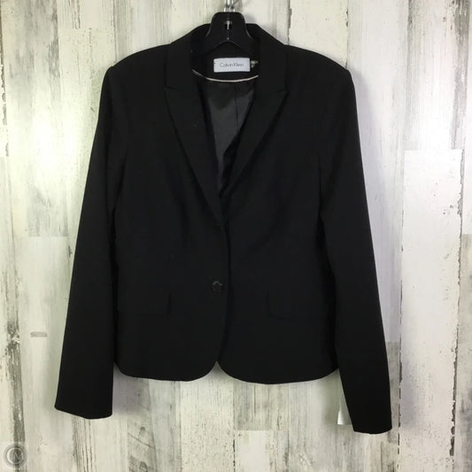 Blazer By Calvin Klein In Black, Size: M