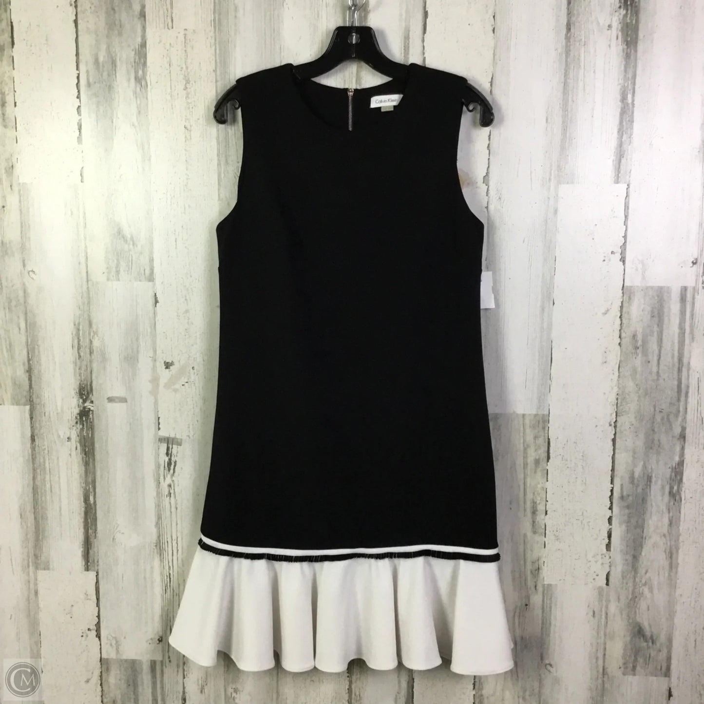 Dress Work By Calvin Klein In Black, Size: M