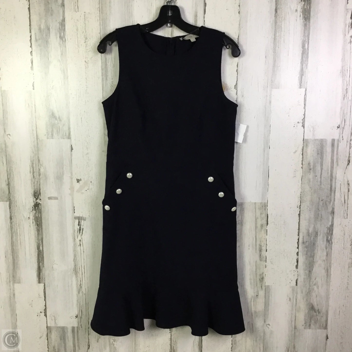 Dress Work By Loft In Navy, Size: S