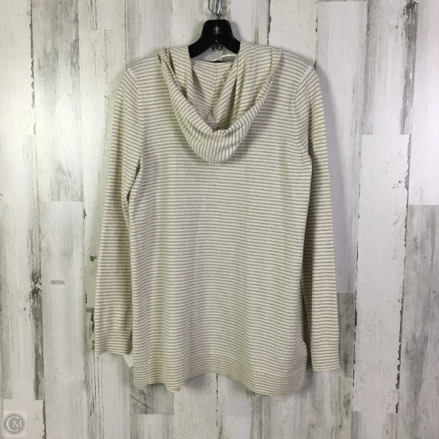 Cardigan By Loft In Cream, Size: S