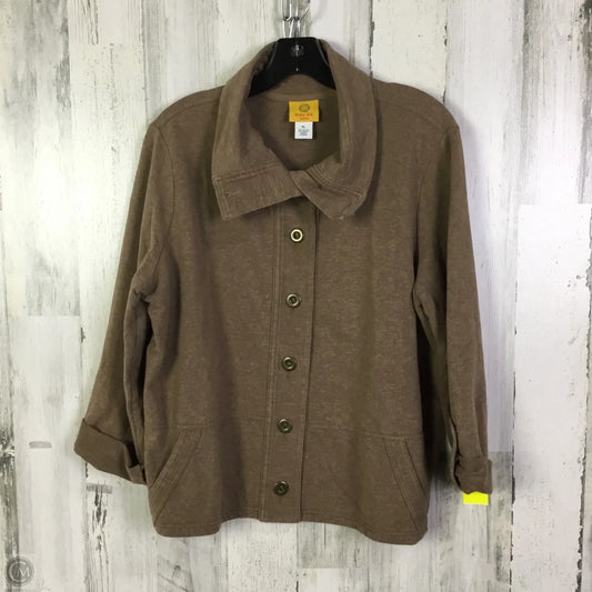 Cardigan By Ruby Rd In Brown, Size: Lp