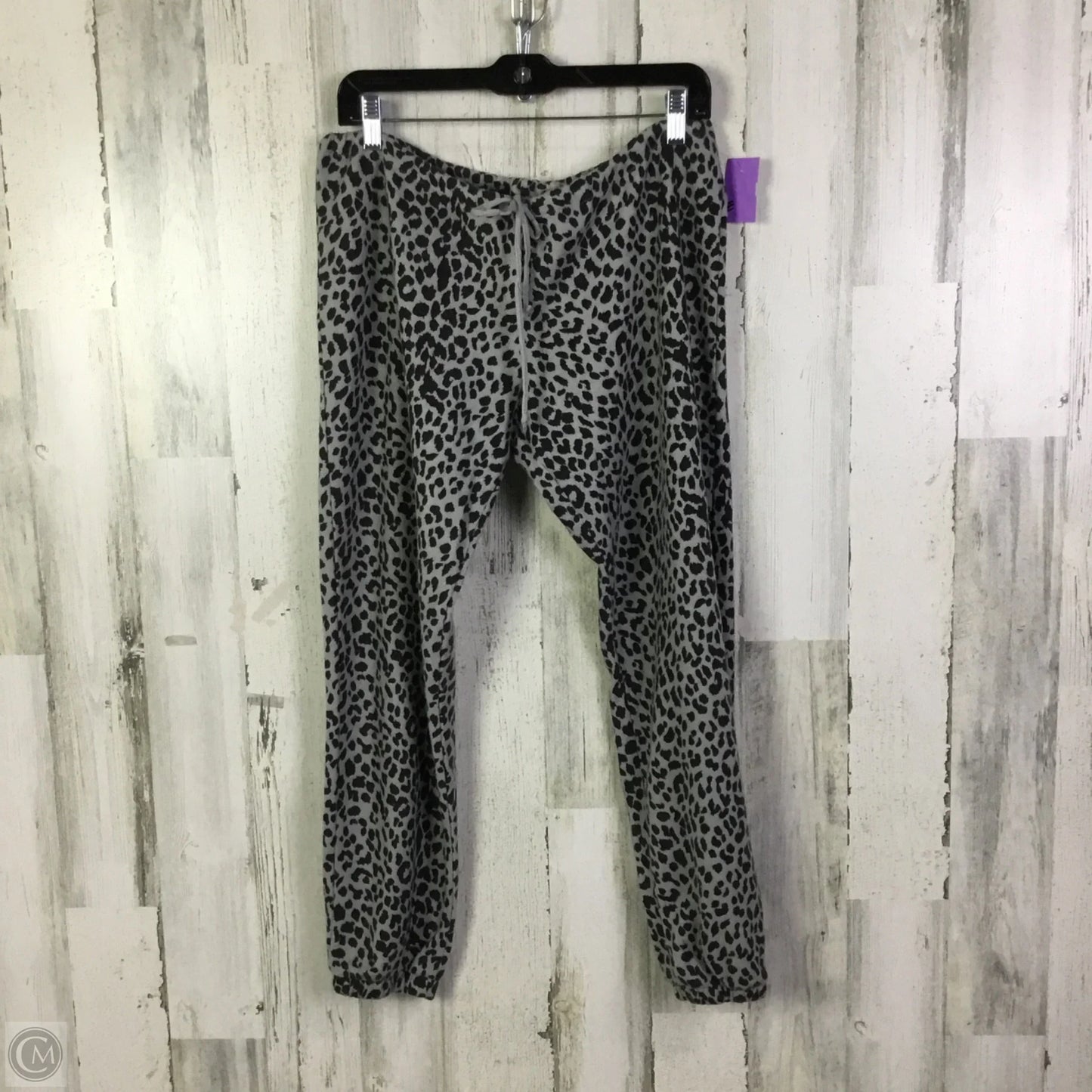 Pajama Pants By Chaser In Animal Print, Size: M