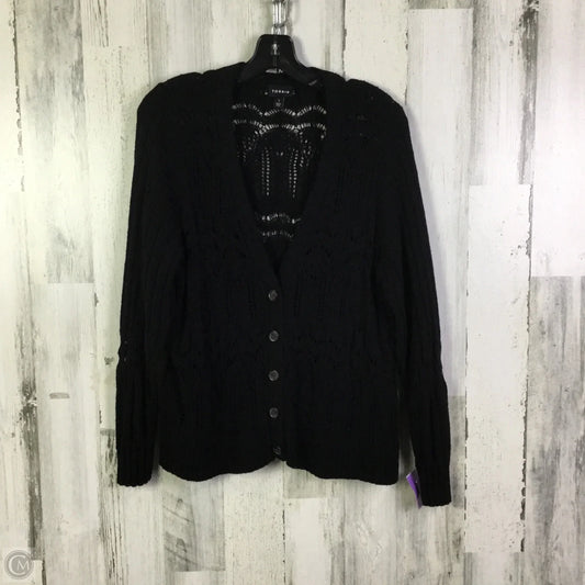 Cardigan By Torrid In Black, Size: 1x