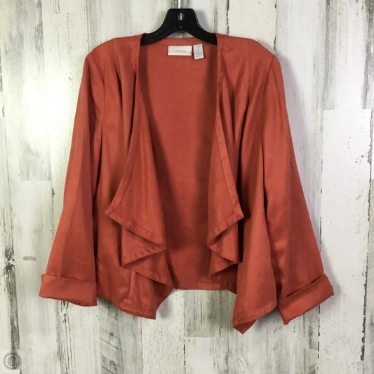 Cardigan By Chicos In Orange, Size: M