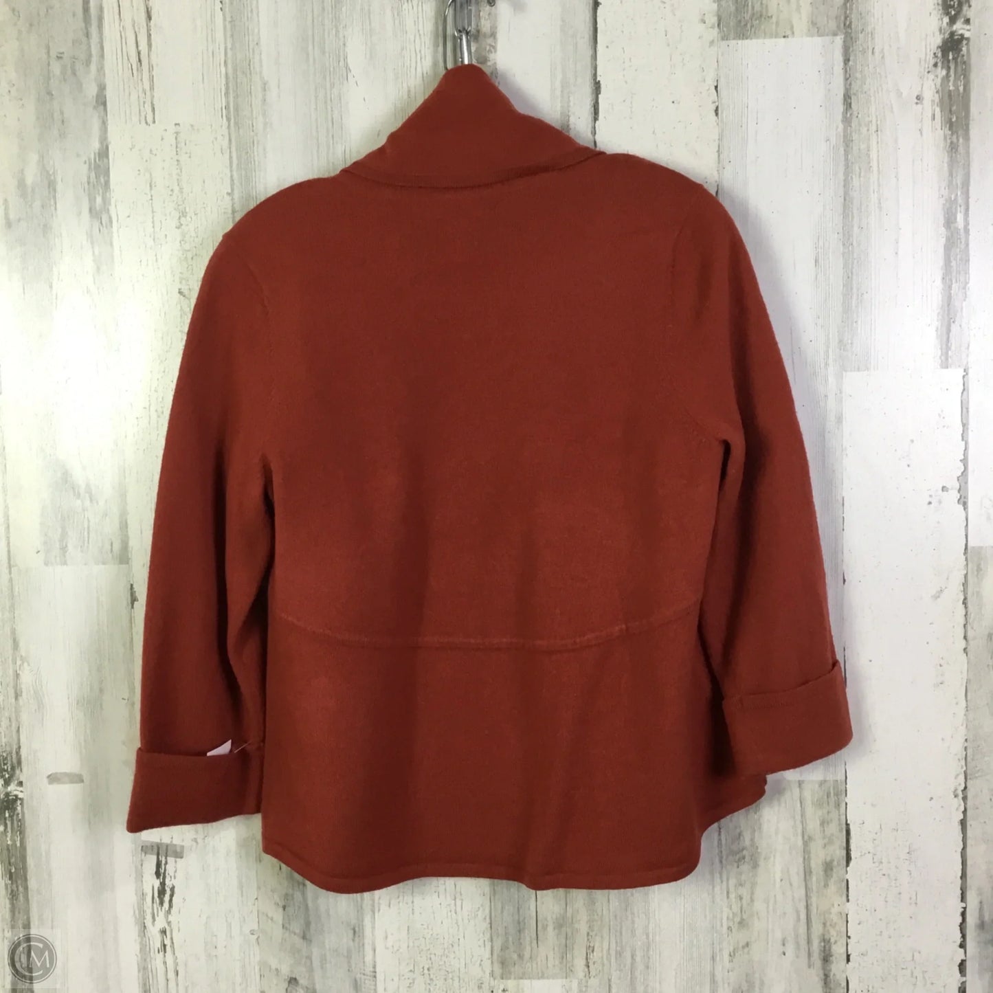 Cardigan By Chicos In Orange, Size: M