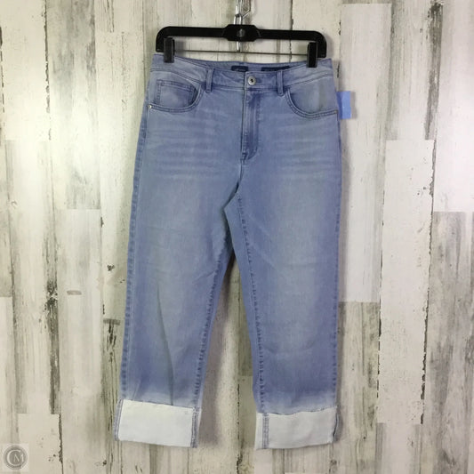 Jeans Cropped By J. Jill In Blue Denim, Size: 6