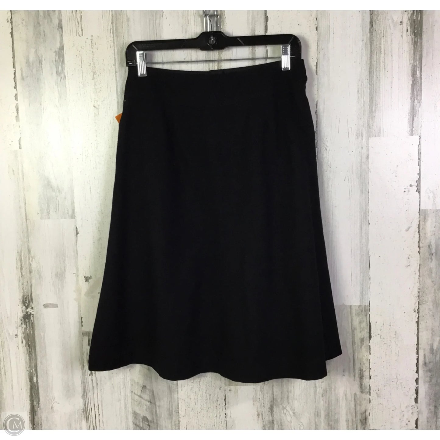 Skirt Midi By Banana Republic In Black, Size: 2