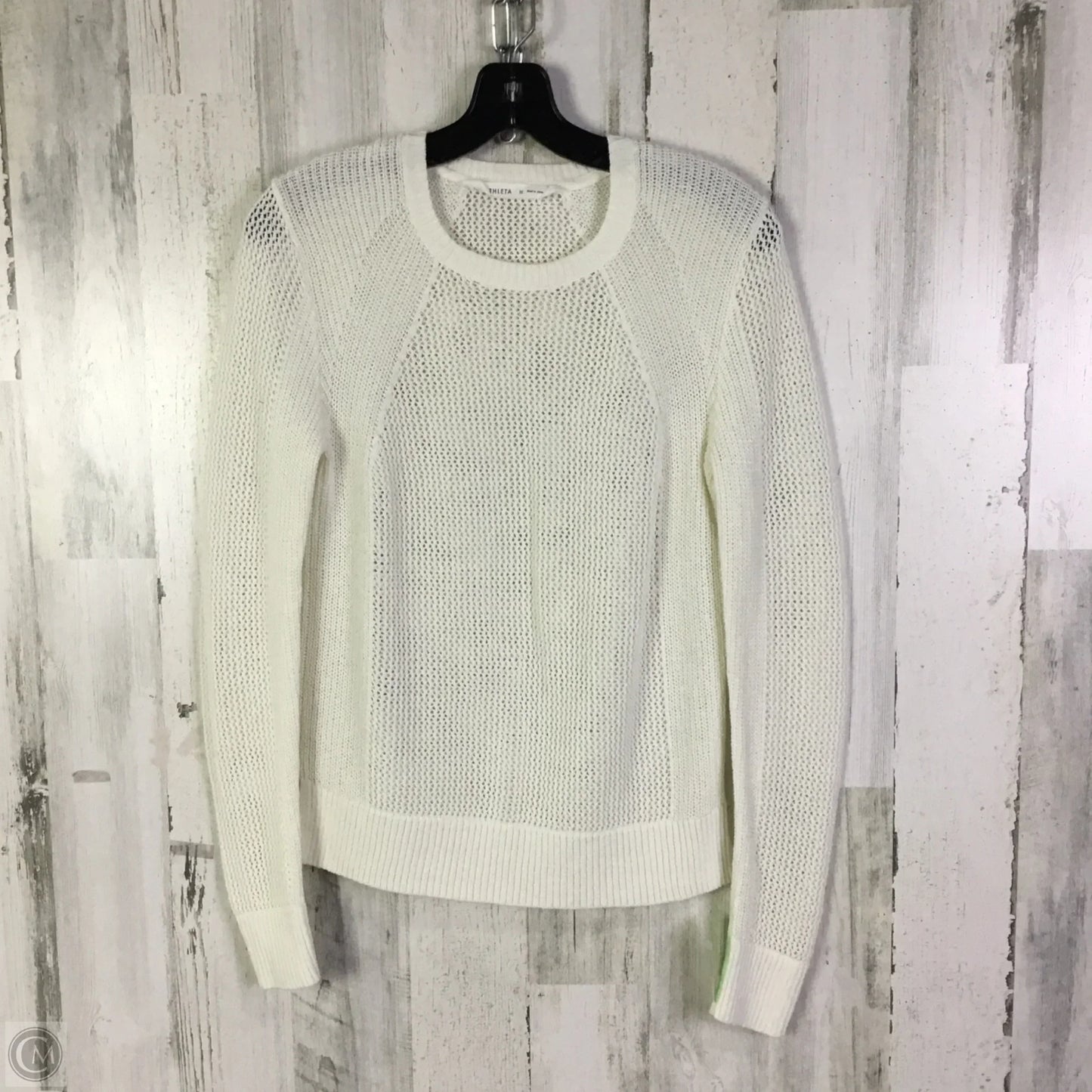 Sweater By Athleta In Cream, Size: M