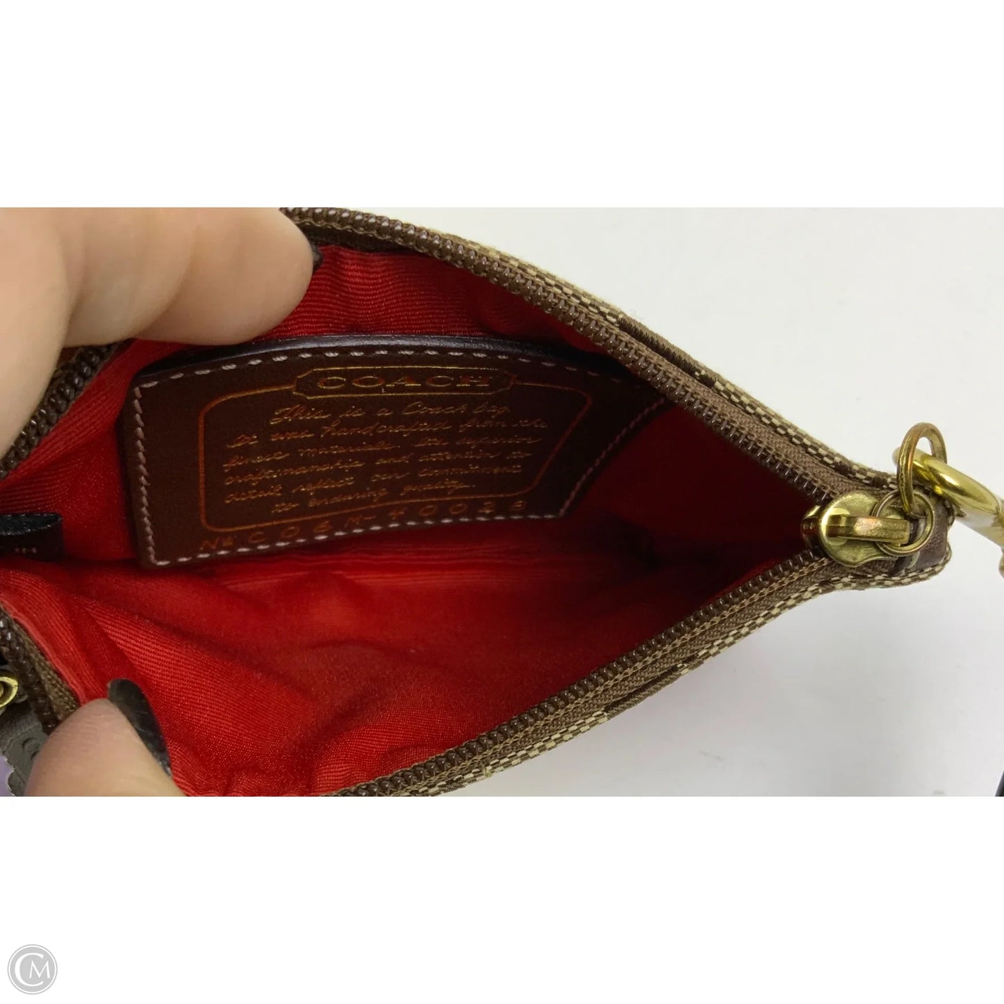 Wristlet Designer By Coach, Size: Small