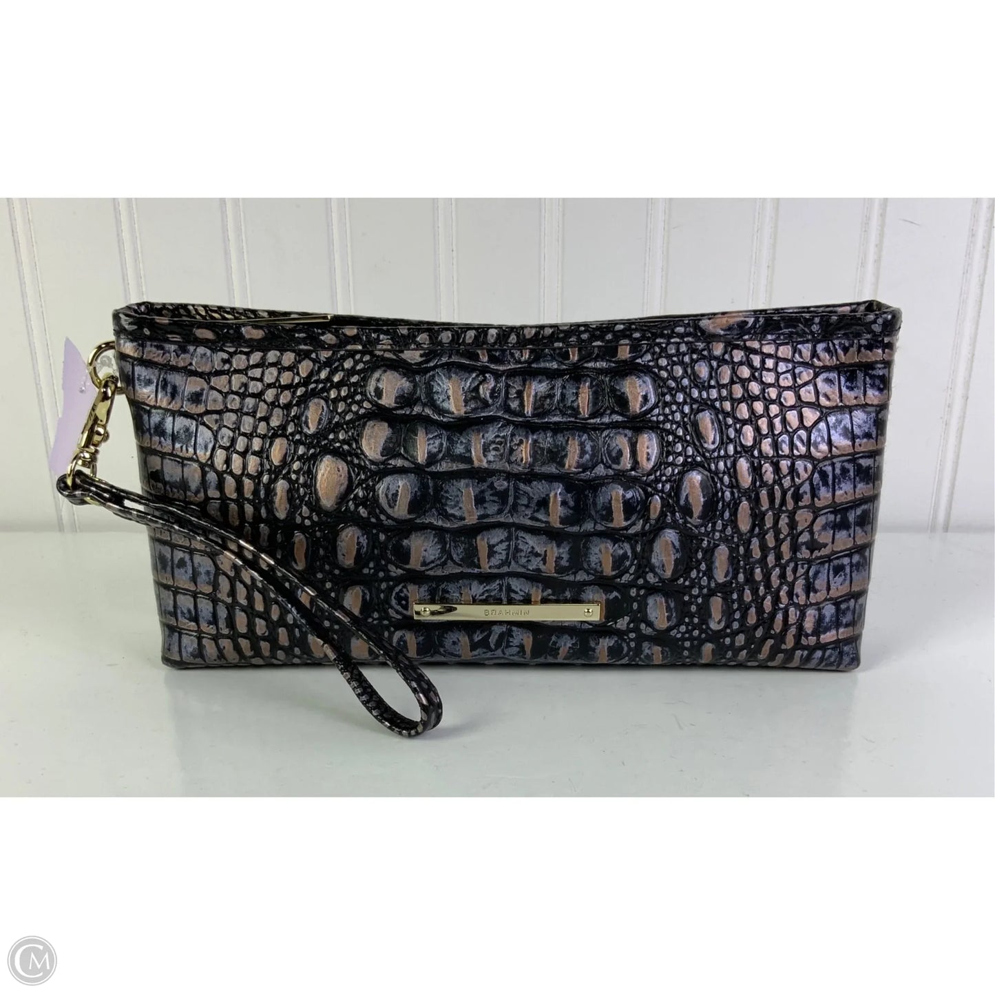 Wristlet Designer By Brahmin, Size: Large