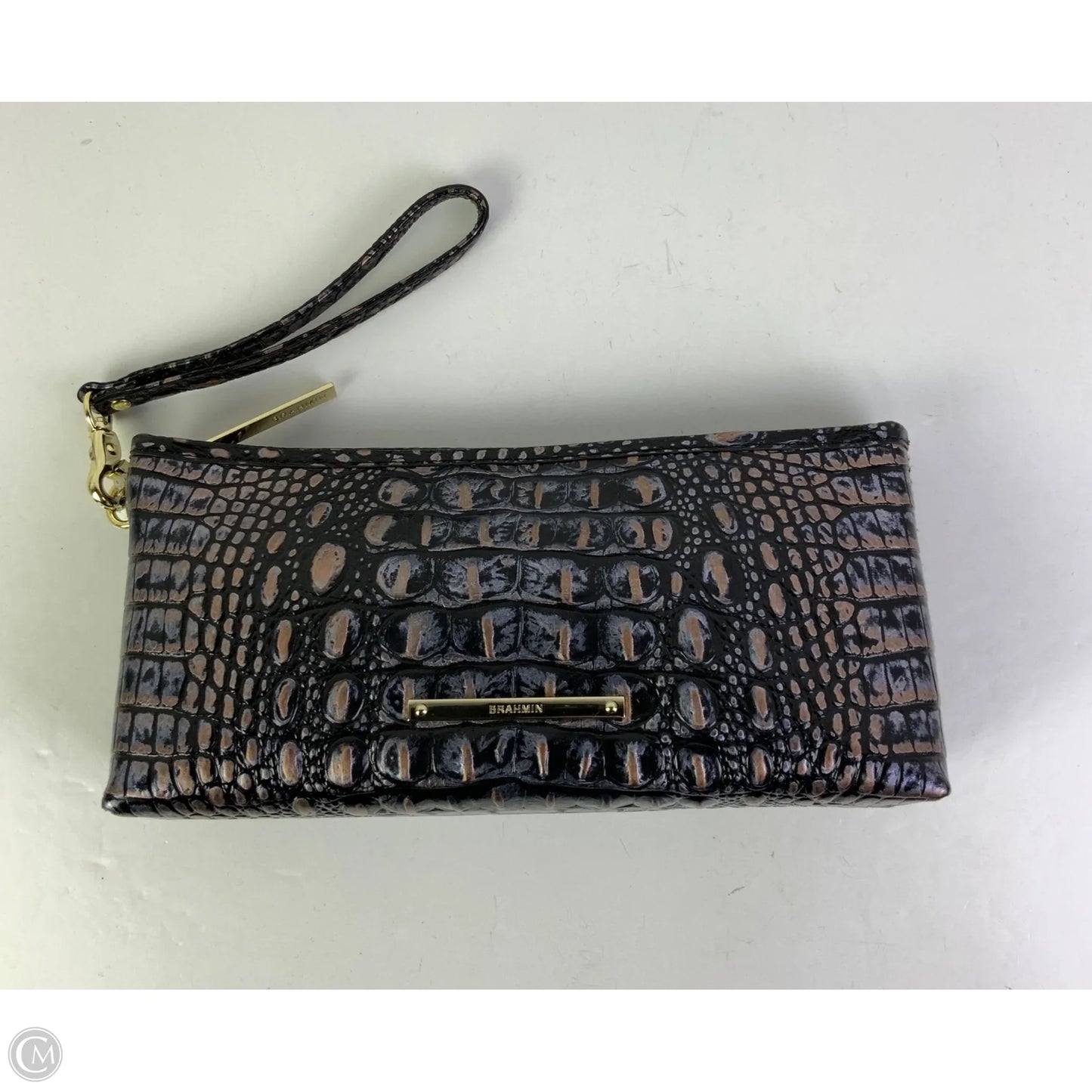 Wristlet Designer By Brahmin, Size: Large