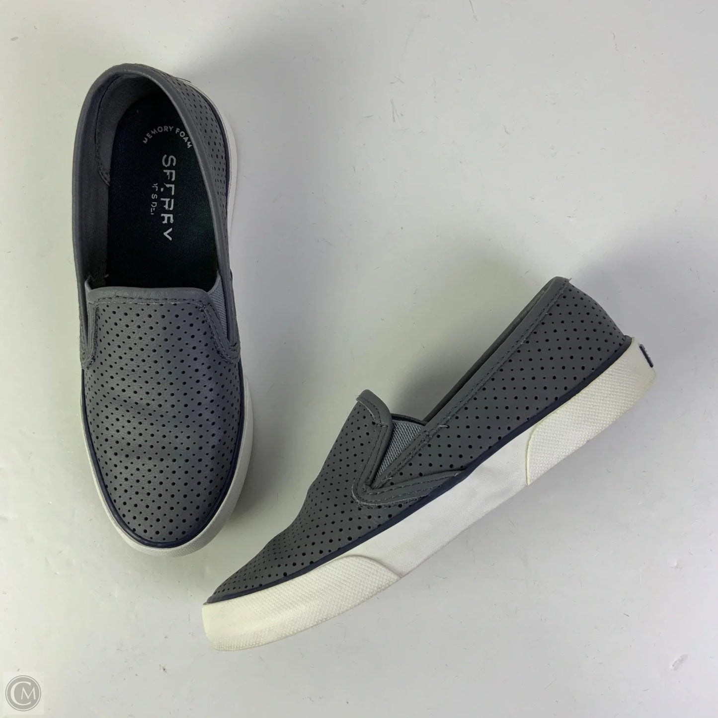 Shoes Flats By Sperry In Grey, Size: 6