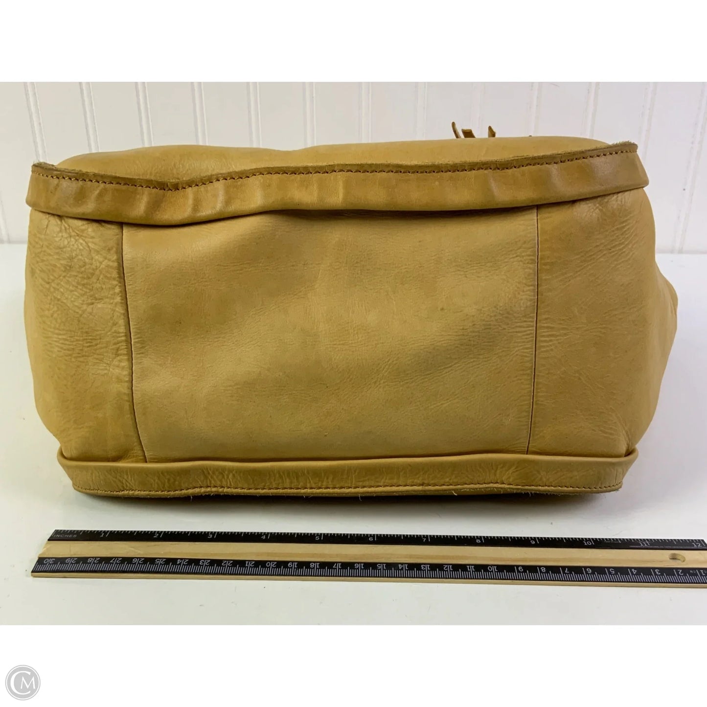 Handbag Leather By Margot, Size: Large