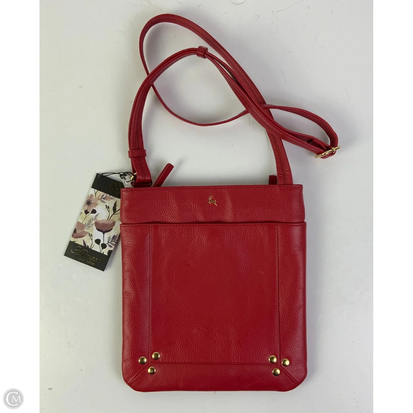 Crossbody Leather By Clothes Mentor, Size: Small