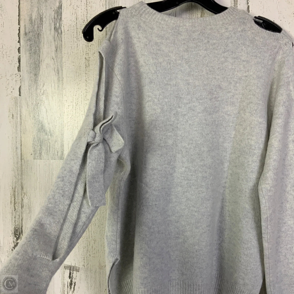 Sweater By Bcbgmaxazria In Grey, Size: M