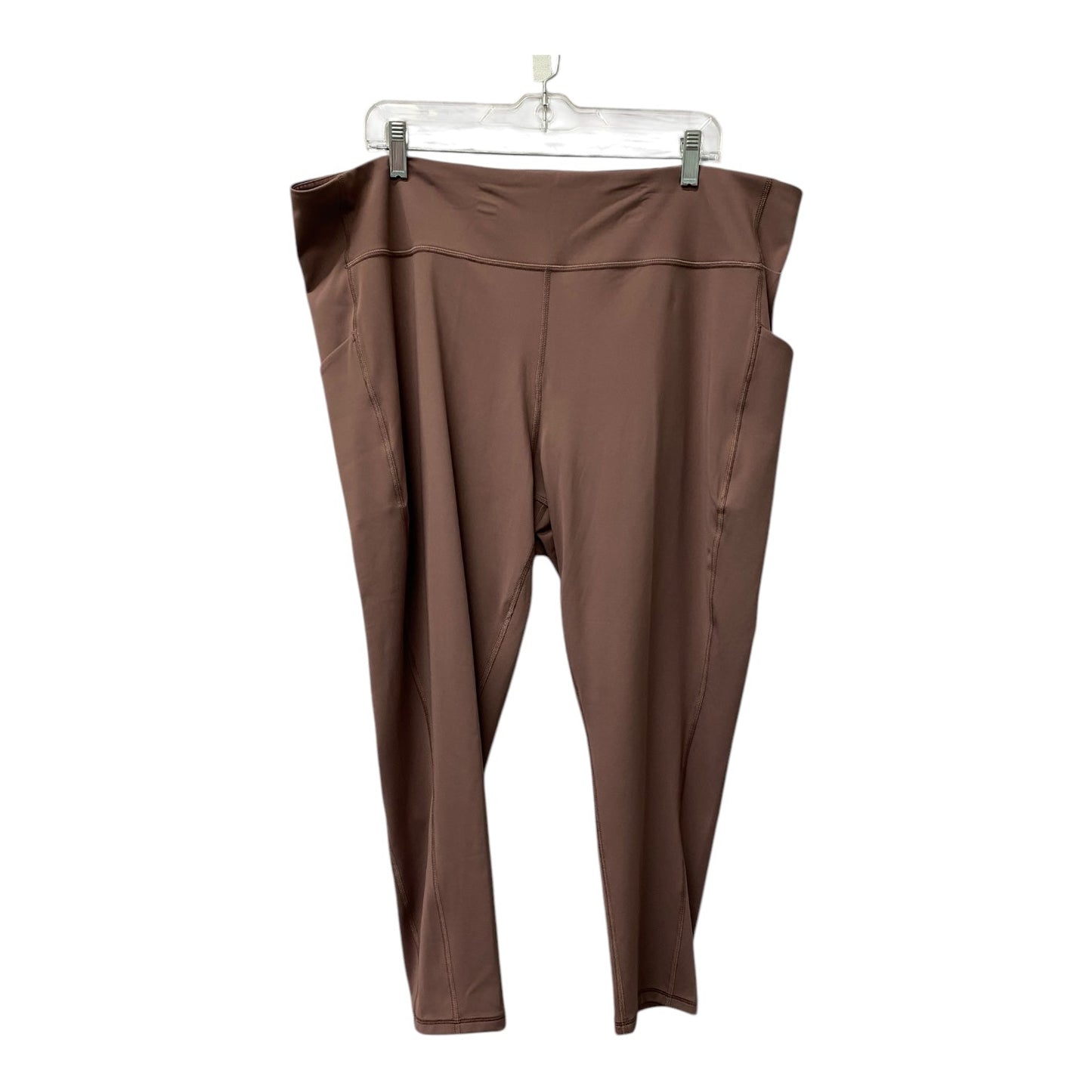 Athletic Capris By Tek Gear In Purple, Size:3X
