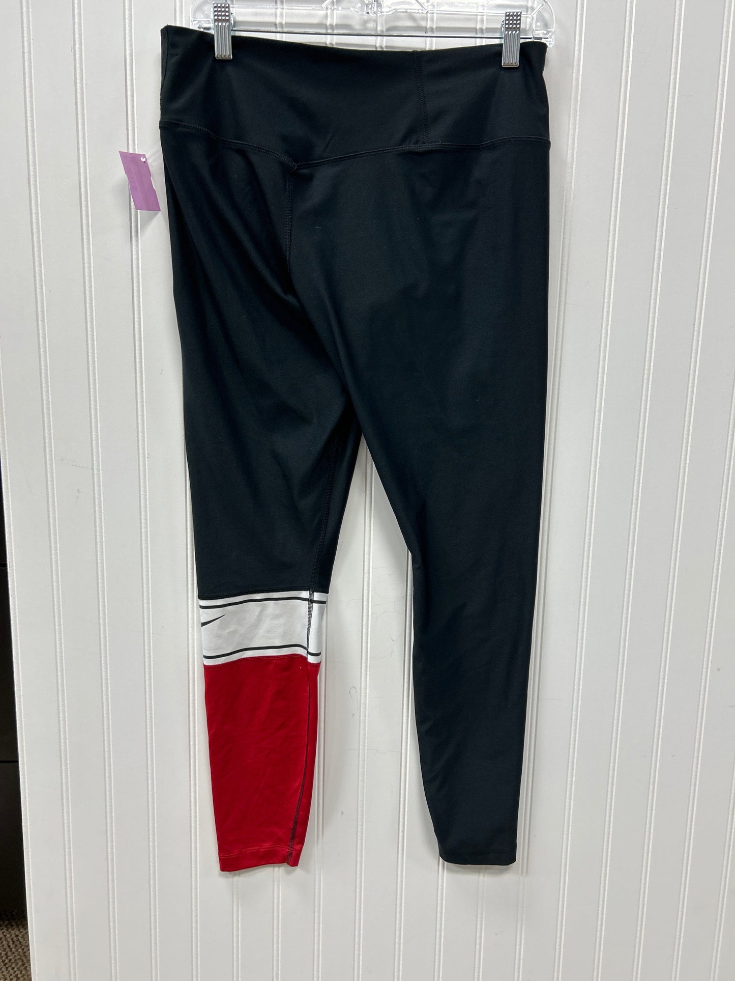 Athletic Leggings By Nike Apparel In Black, Size:L