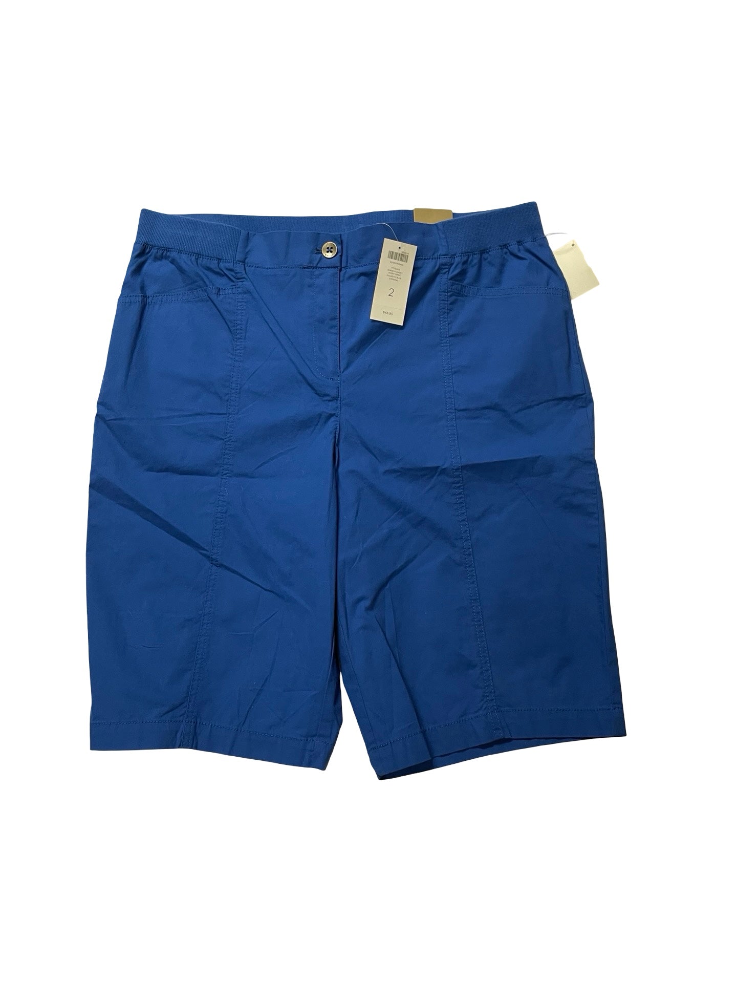 Shorts By Chicos In Blue, Size:L