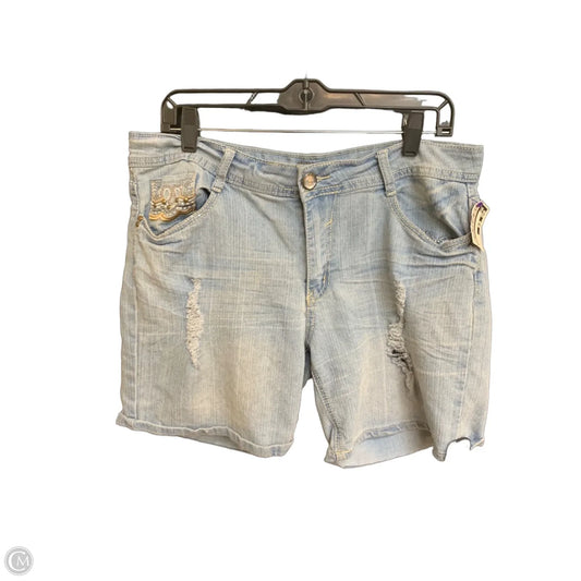 Shorts By Dots In Blue Denim, Size: 12
