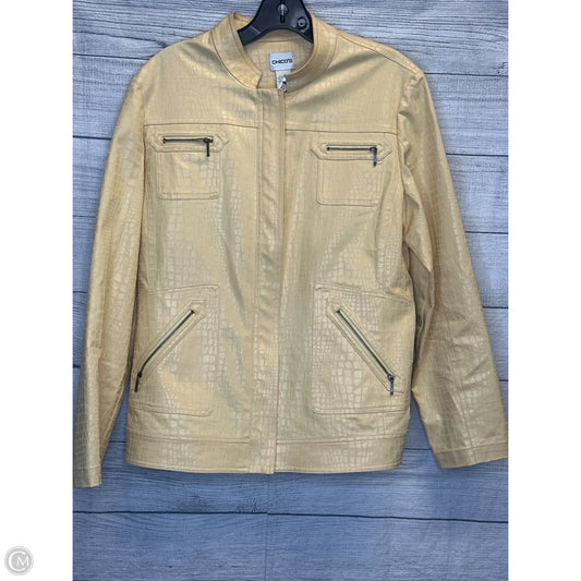 Jacket Other By Chicos In Yellow, Size: 2x