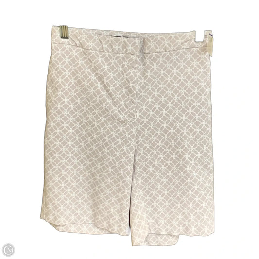 Shorts By Mario Serrani In Taupe, Size: 10