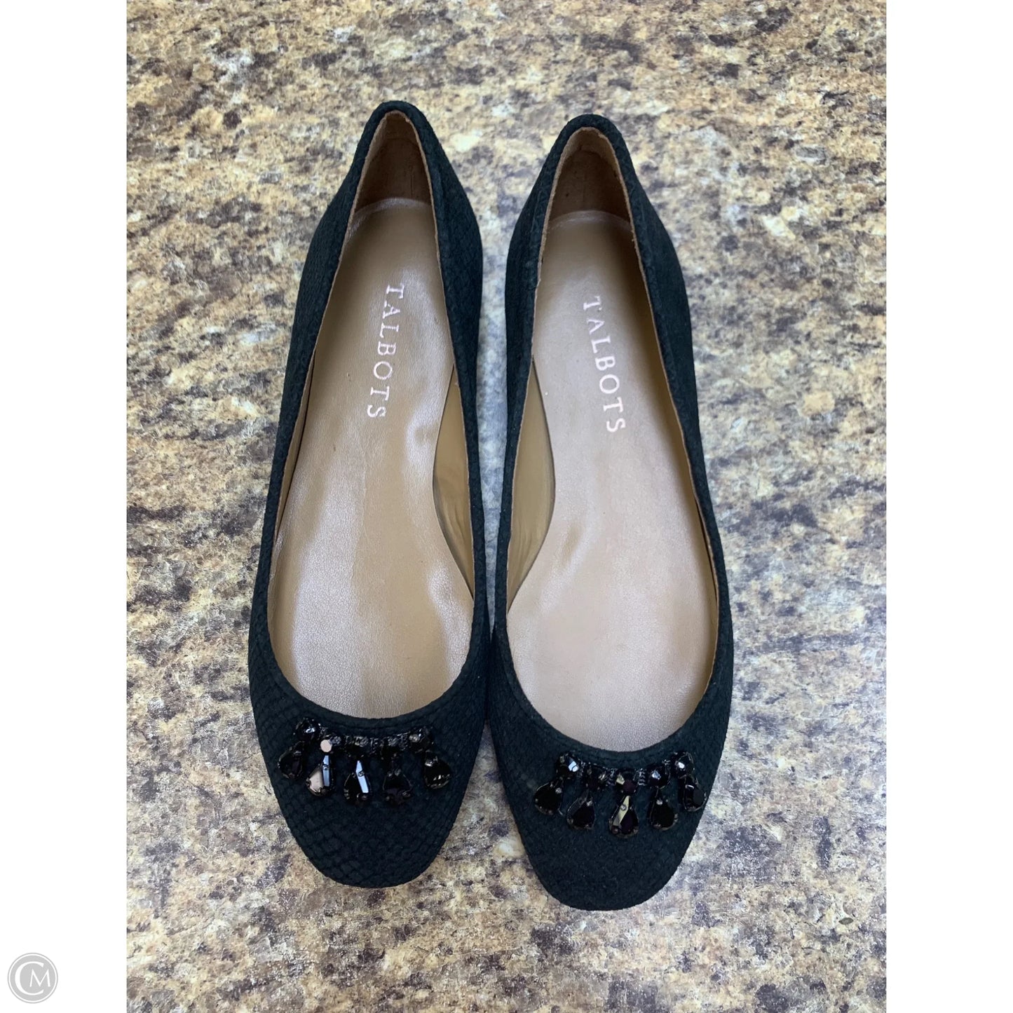 Shoes Flats By Talbots In Black, Size: 6