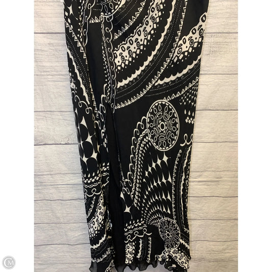 Skirt Maxi By Ashley Stewart In Black & White, Size: 18