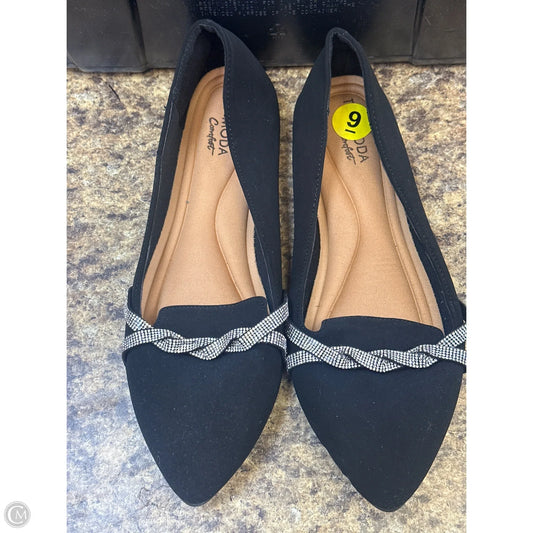 Shoes Flats By Top Moda In Black, Size: 9