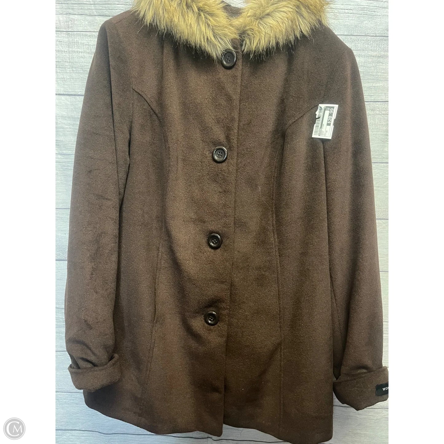 Jacket Other By Sonoma In Brown, Size: 1x