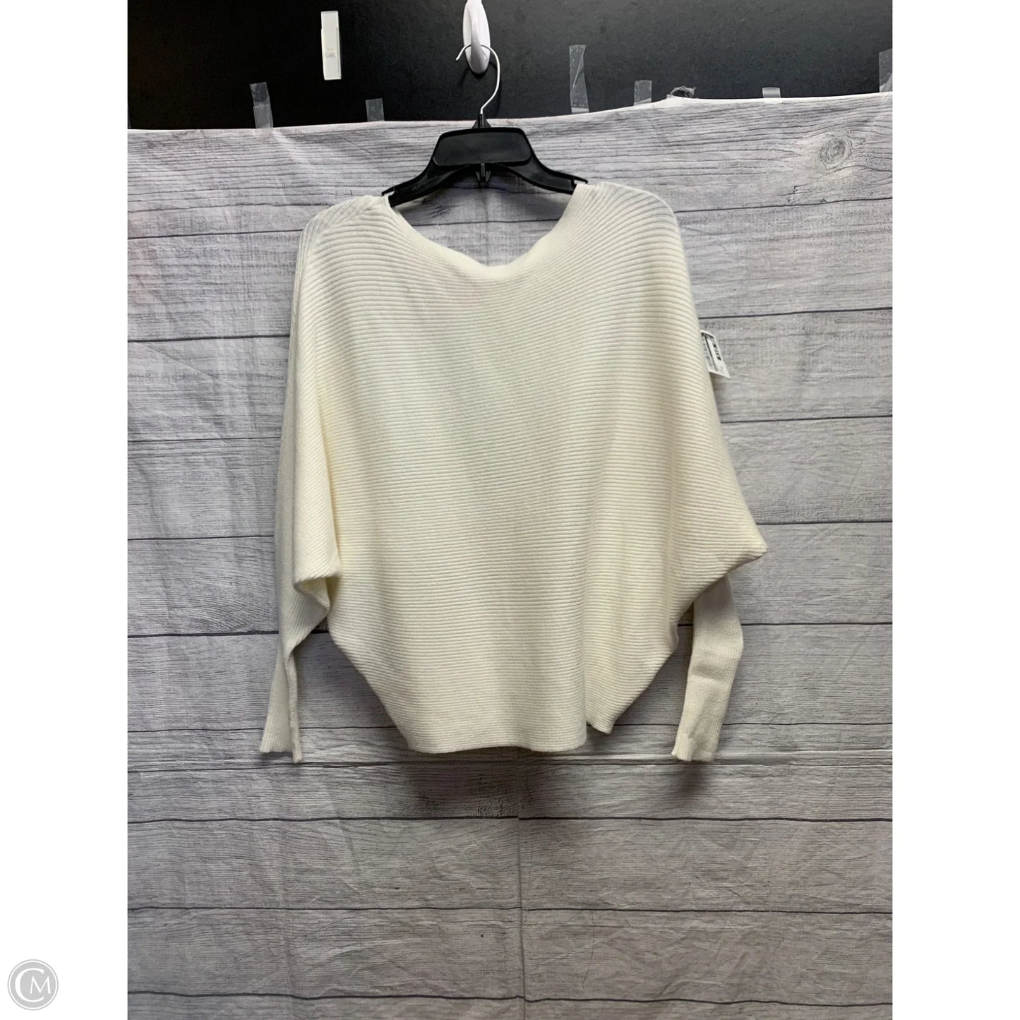 Top Long Sleeve By Philosophy In White, Size: Xs