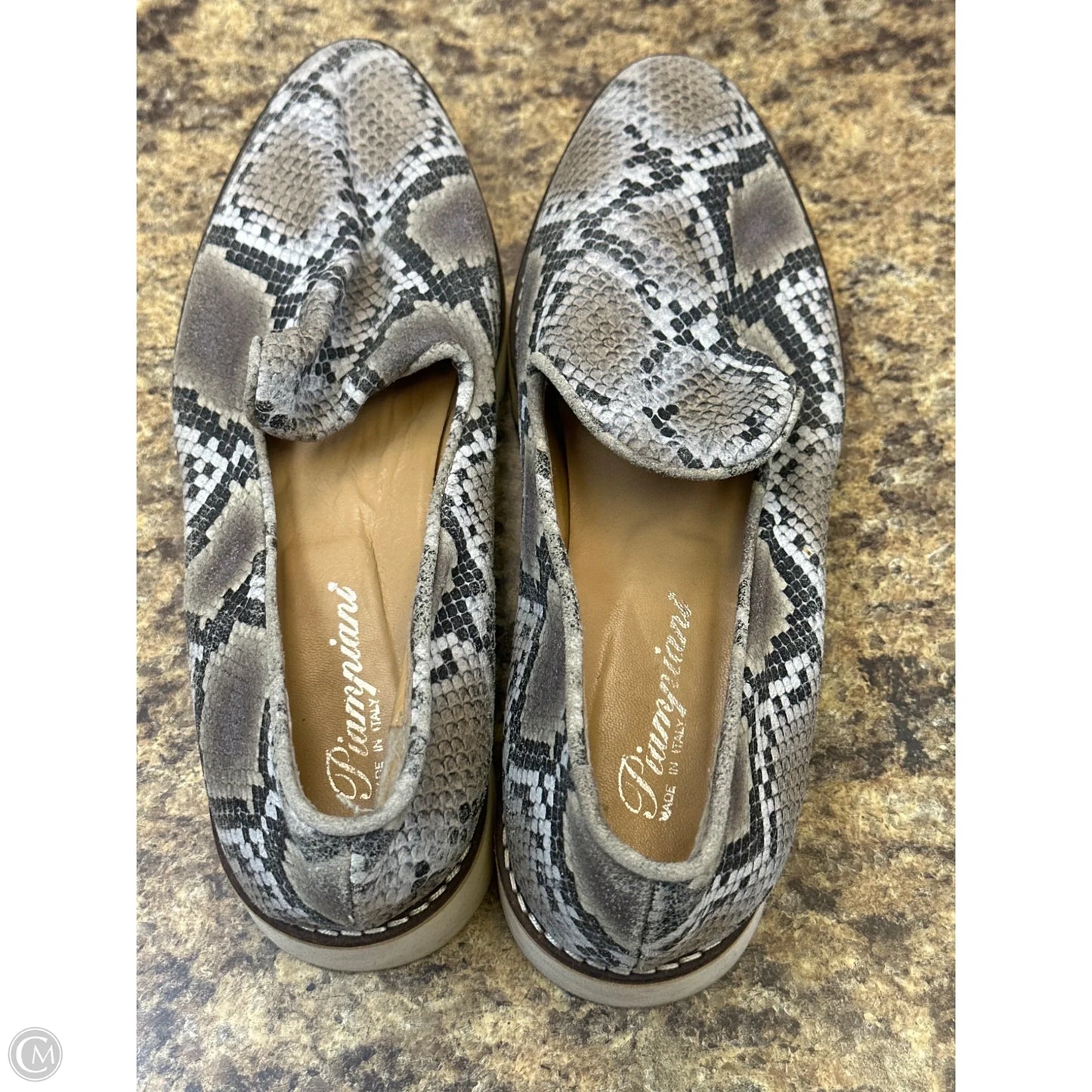 Shoes Flats By Cmf In Snakeskin Print, Size: 9