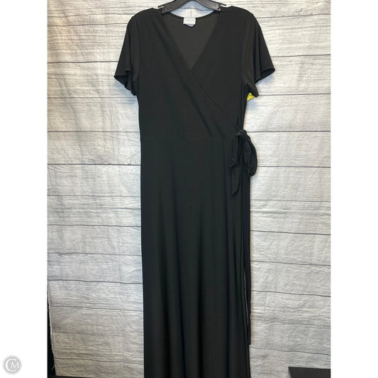 Dress Casual Maxi By Cmf In Black, Size: L
