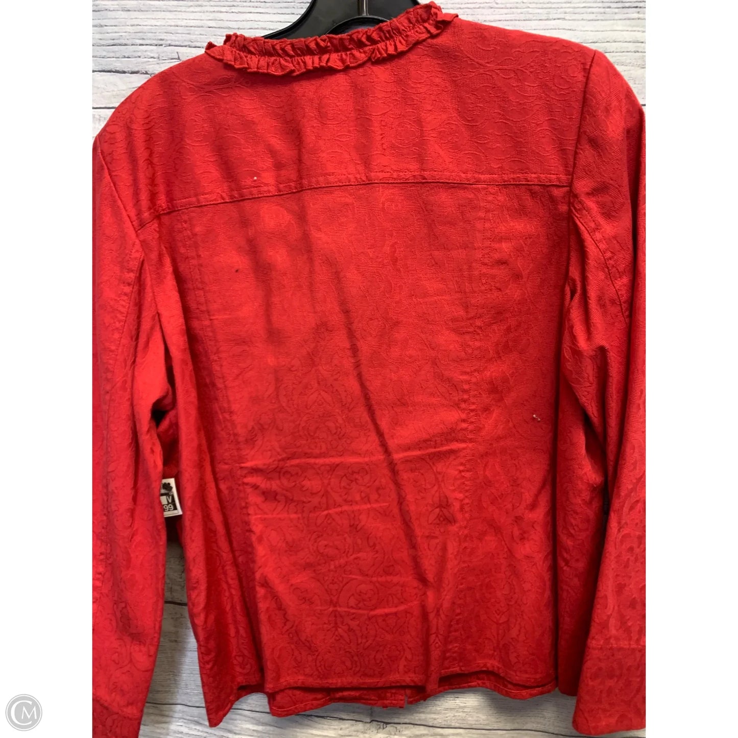 Jacket Other By Coldwater Creek In Red, Size: Mp