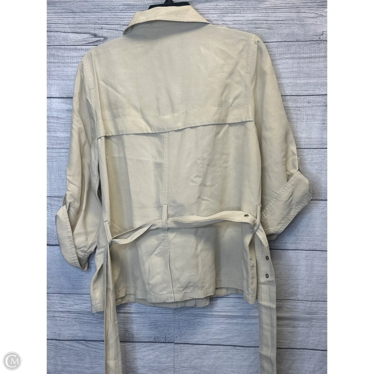Jacket Other By Chicos In Cream, Size: 1x