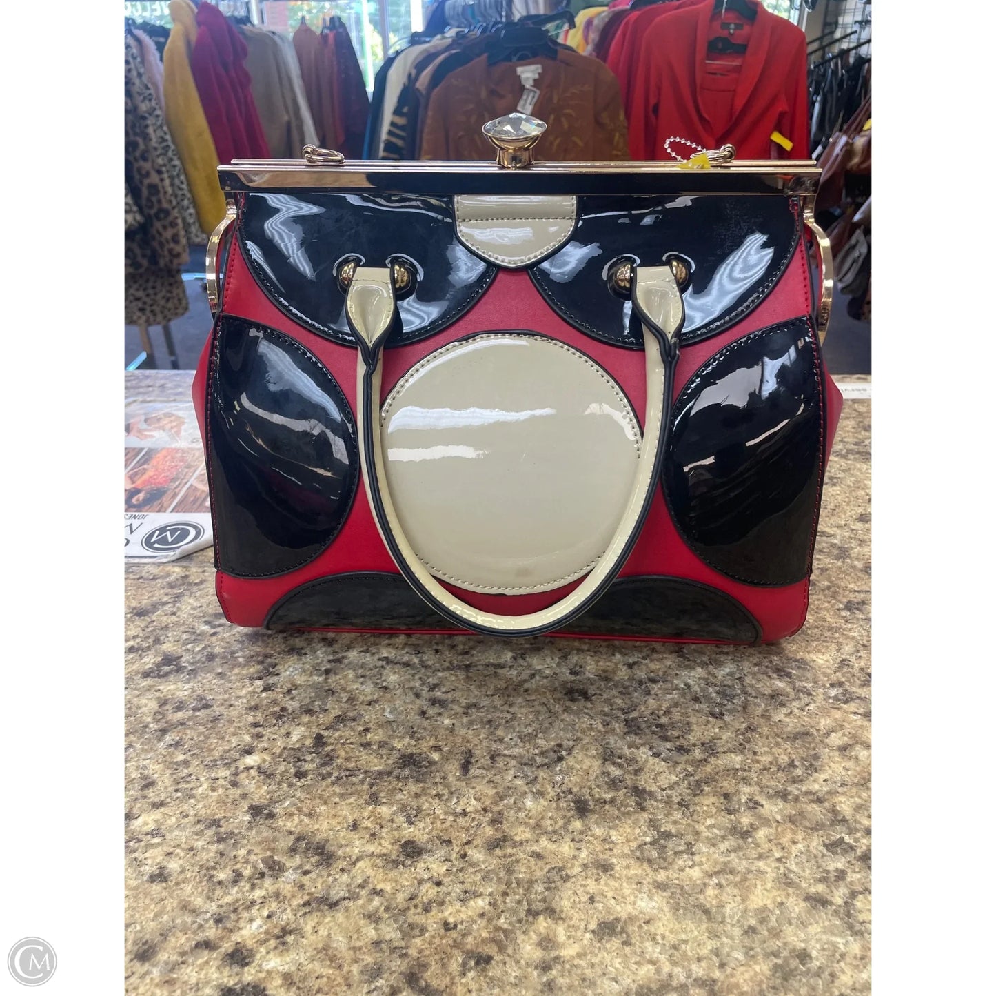 Handbag By Cmf, Size: Large