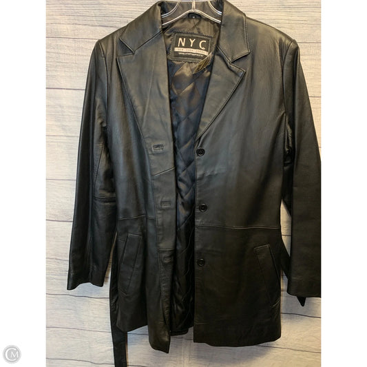 Coat Peacoat By Cmf In Black, Size: M