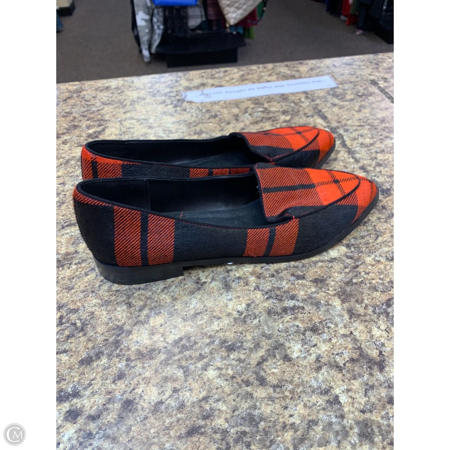 Shoes Flats By Sole Society In Plaid Pattern, Size: 9.5